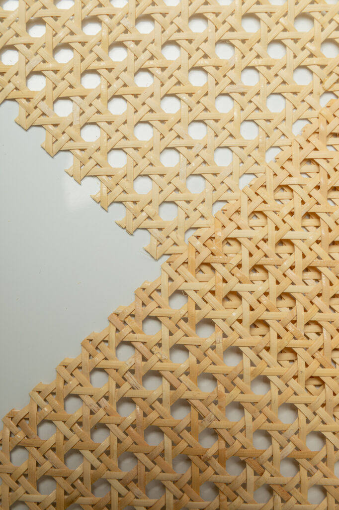 zbliżenie na plecionkę wiedeńską