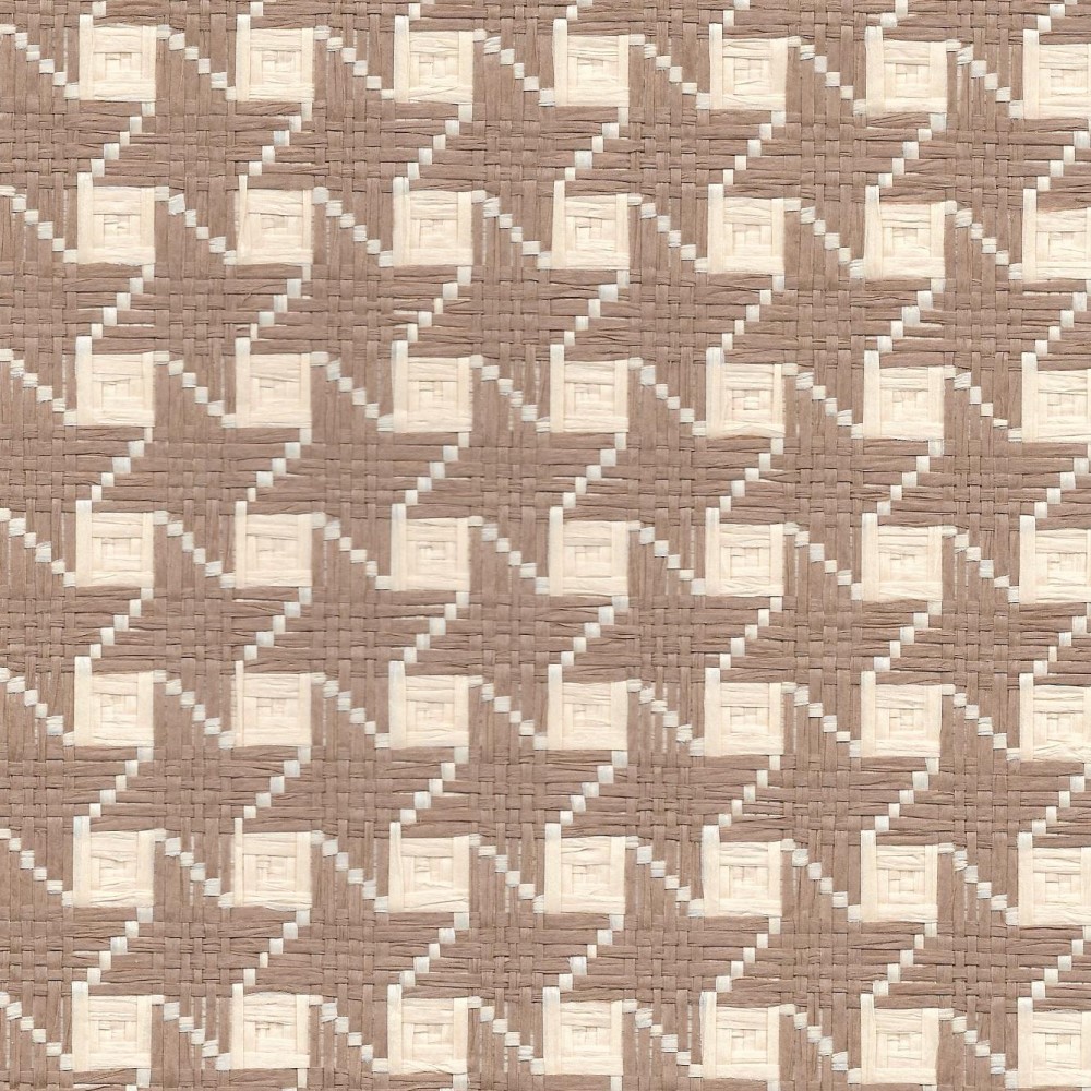 zbliżenie na tapetę z kratką chanel, scan